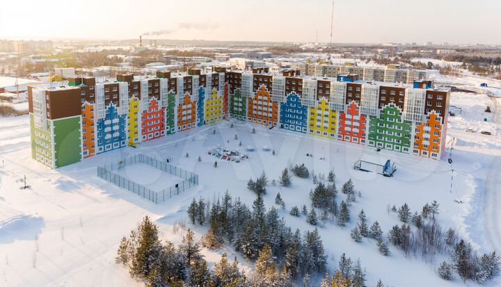 2-к. квартира, 68,3 м², 5/7 эт.