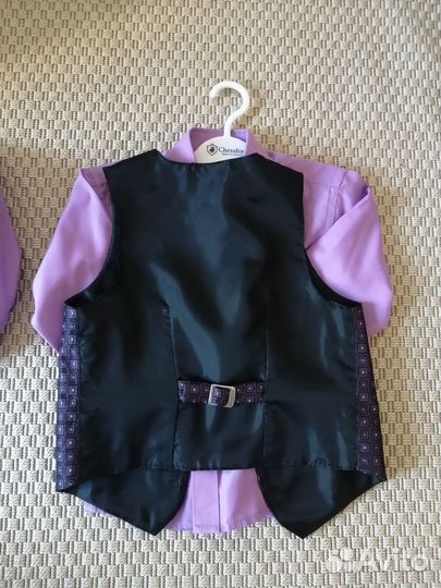 Рубашка+жилет детские (набором)
