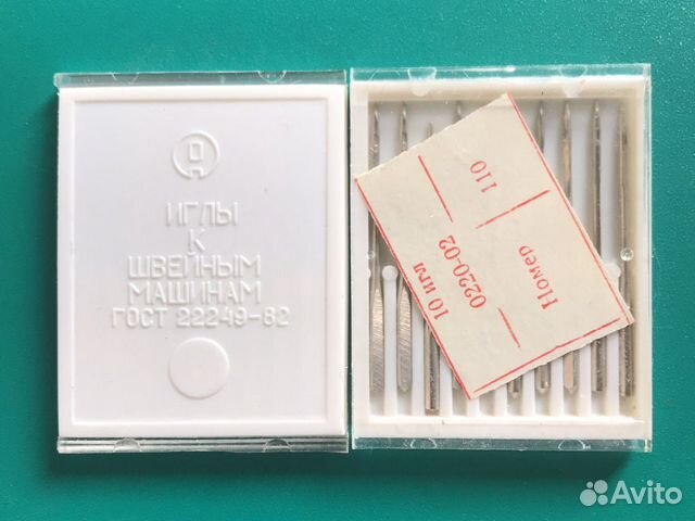 Иглы для бытовой швейной машины