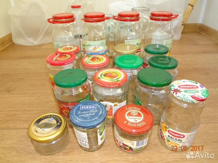 Банки стеклянные