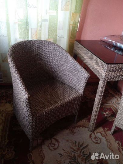 Комплект плетенной мебели