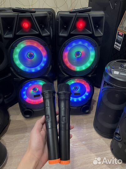 Колонка блютуз большая 80см