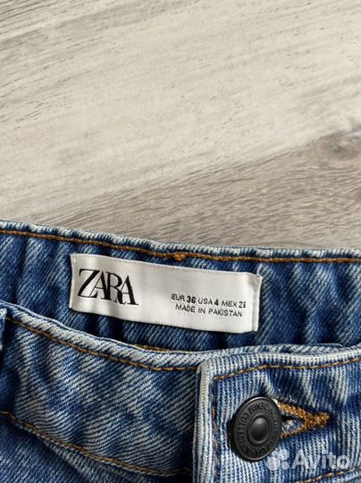 Шорты джинсовые Zara 26