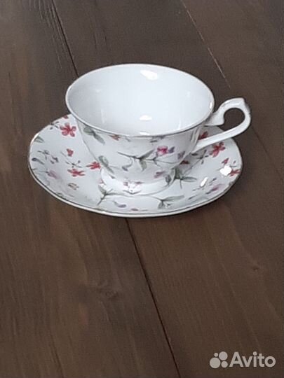 Чашка с блюдцем