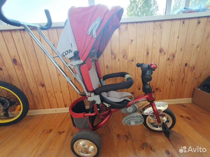 Велосипед детский с ручкой