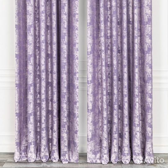 Шторы мрамор Зарина Сирень
