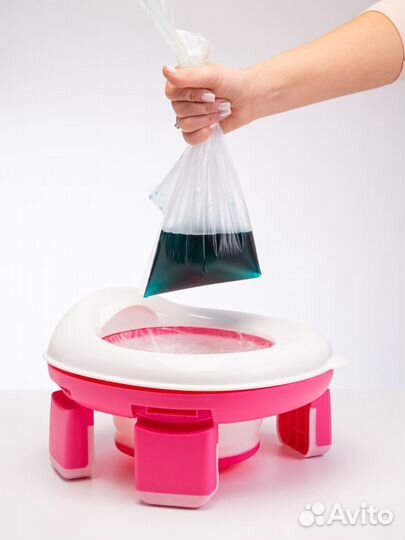 Горшок детский дорожный