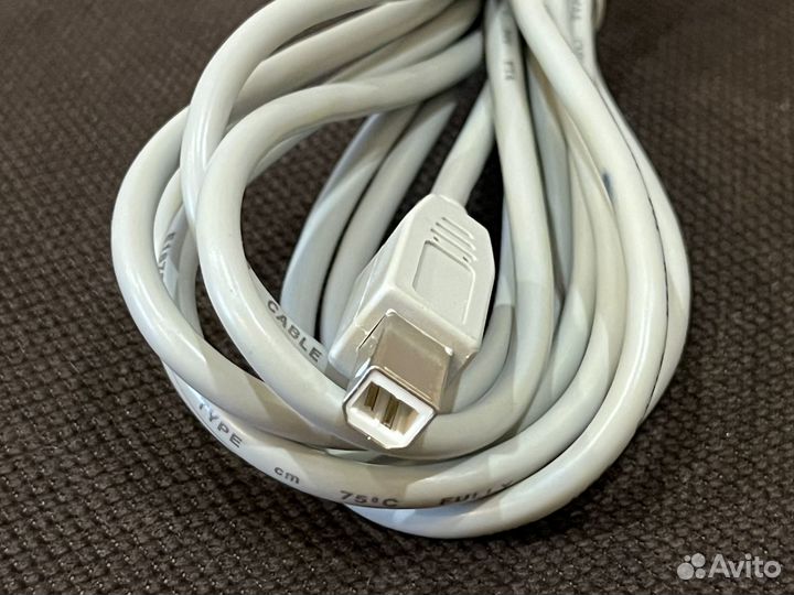 Кабель USB Type A - USB Type B - 2 штуки