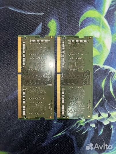 Оперативная память SO-dimm DDR4 2x4GB - 8GB