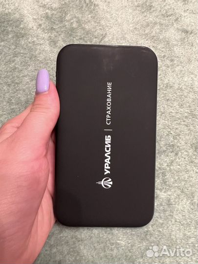 Повербанк 5000 mAh + флешка