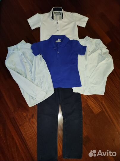 Вещи в школу. Рубашки, поло, брюки