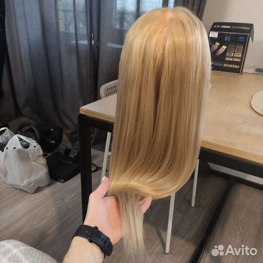 Голова манекен для причёсок на креплении