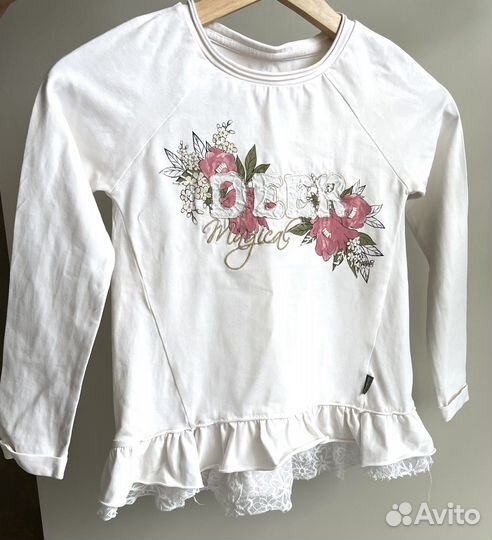 Джинсовый костюм на девочку 128 см