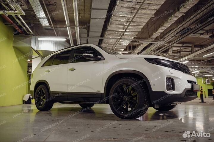 Литые диски R18 на Kia Sorento. Новые диски