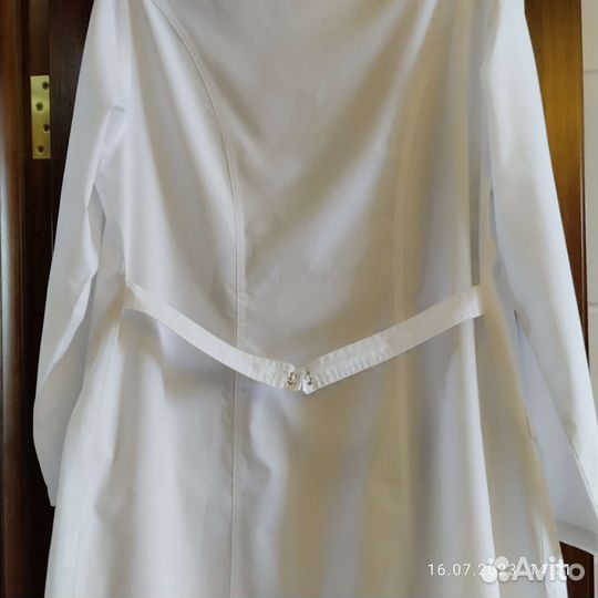 Халат женский медицинский белый