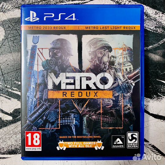 Игра PS4 Metro Redux (Метро: Возвращение)
