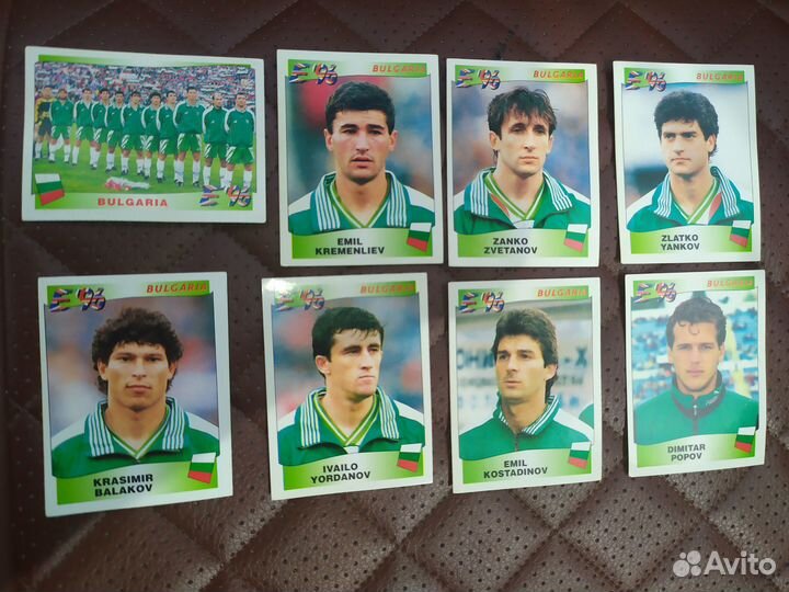 Наклейки Панини Евро96 panini euro96