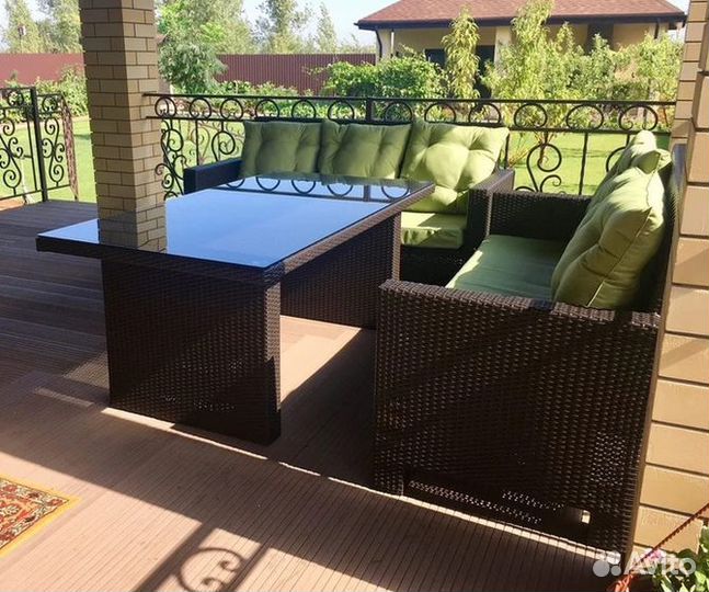 Комплект мебели из ротанга
