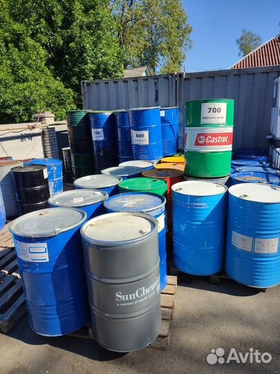 Бочка 200 л железная пластиковая