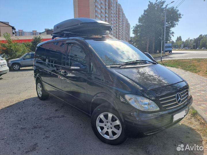 Автобокс на крышу Mercedes Viano 700 литров