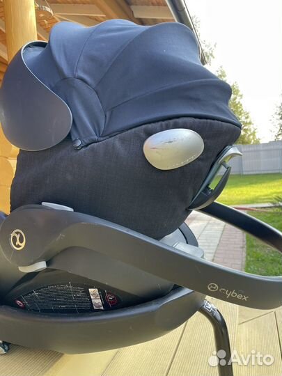 Автокресло cybex cloud q 0+ с базой isofix