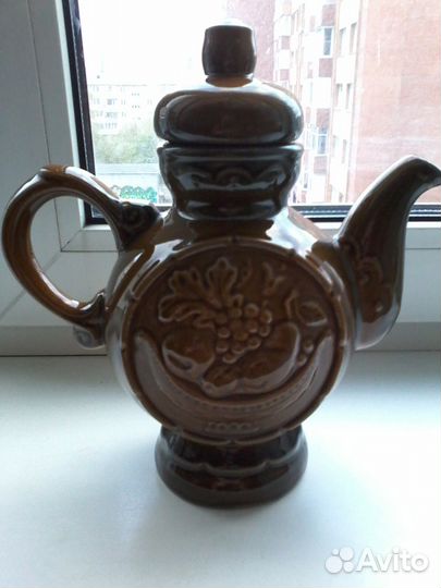 Чайники керамика новые 3шт