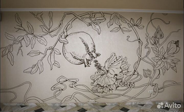 Роспись стен, граффити, художник