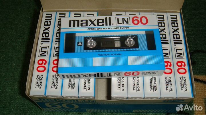 Аудио кассеты maxell