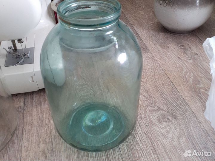 Банки стеклянные 3хл, 1л и 0,5л