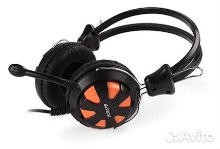 Наушники A4tech HS-28 orange/black