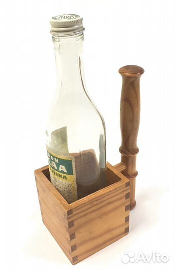 Подстаканник с бутылкой, Финляндия, alko, 1930-е г