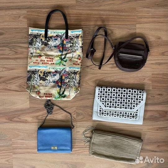 Сумки Furla, Massimo dutti, ASOS, цена за все