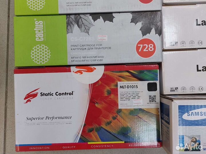 Картридж лазерного принтера canon, HP, samsung