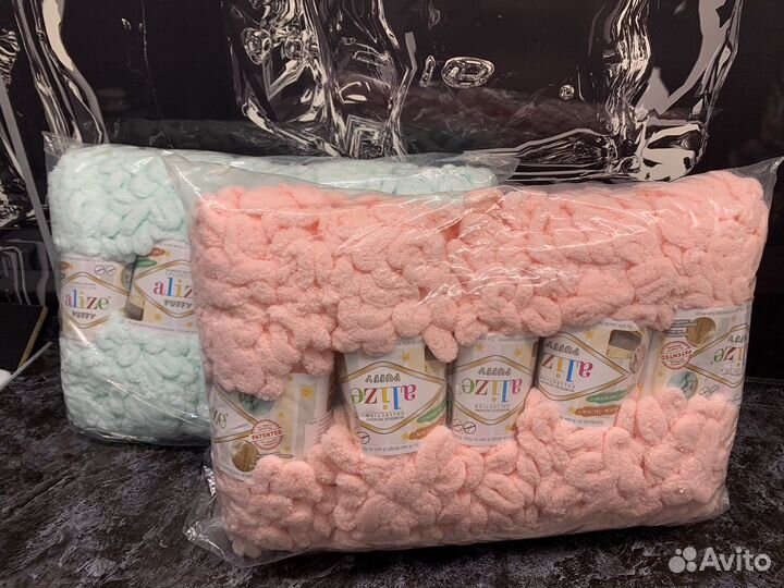 Пряжа для вязания alizePuffy