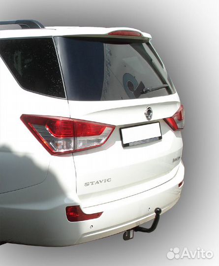 Фаркоп ssang yong stavic 2013