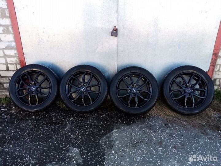 Литые диски с колесами r16