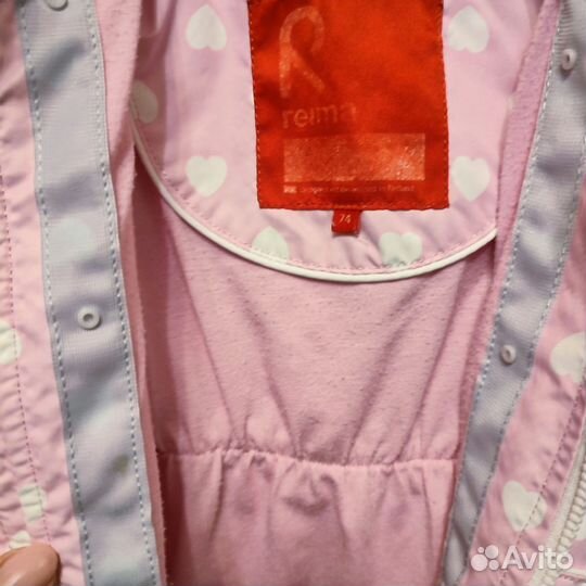 Демисезонный костюм reima 74 80