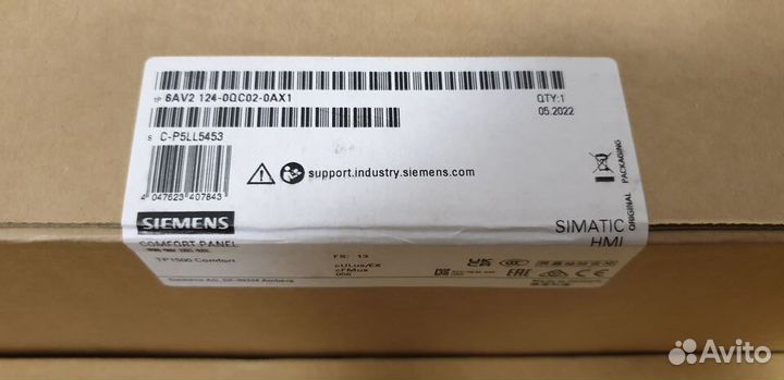 6AV2124-0QC02-0AX1 панель оператора simatic TP1500