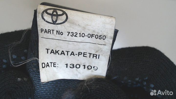 Ремень безопасности Toyota Verso, 2009