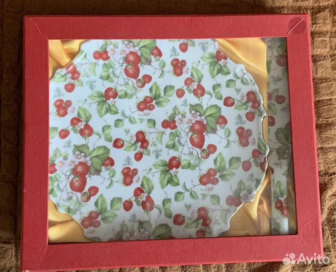 Тарелка для торта с лопаткой