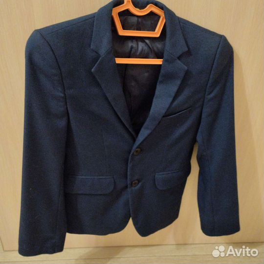 Пиджак школьный темно-синий ф. 