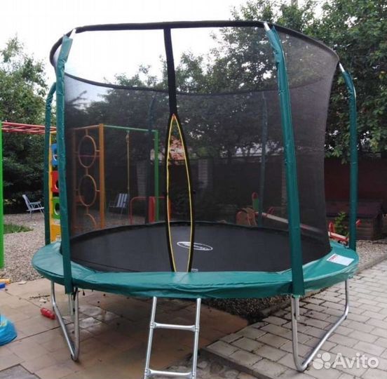 Батут с сеткой