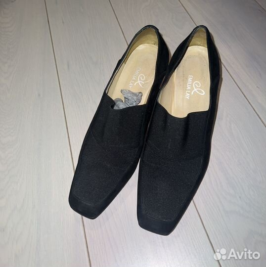 Туфли черные 40 размер