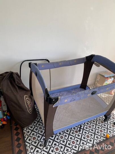 Манеж кровать graco