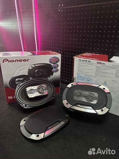 Автомобильные динамики Pioneer TS-6975 V3 овалы 6