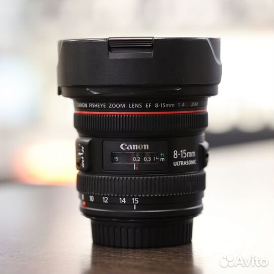 Объектив Canon EF 8-15 mm f/4L USM Fish-Eye