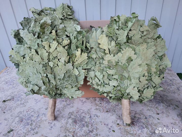 Банные веники дуб премиум