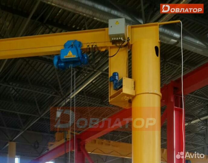 Кран консольный на стену