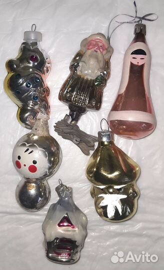 Елочные игрушки СССР