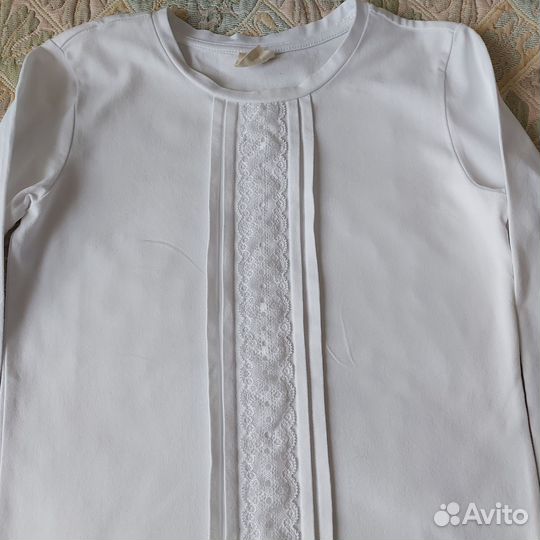 Кофта школьная для девочки Button Blue 146